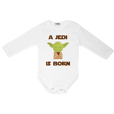 Carra Jedi is born бебешко боди